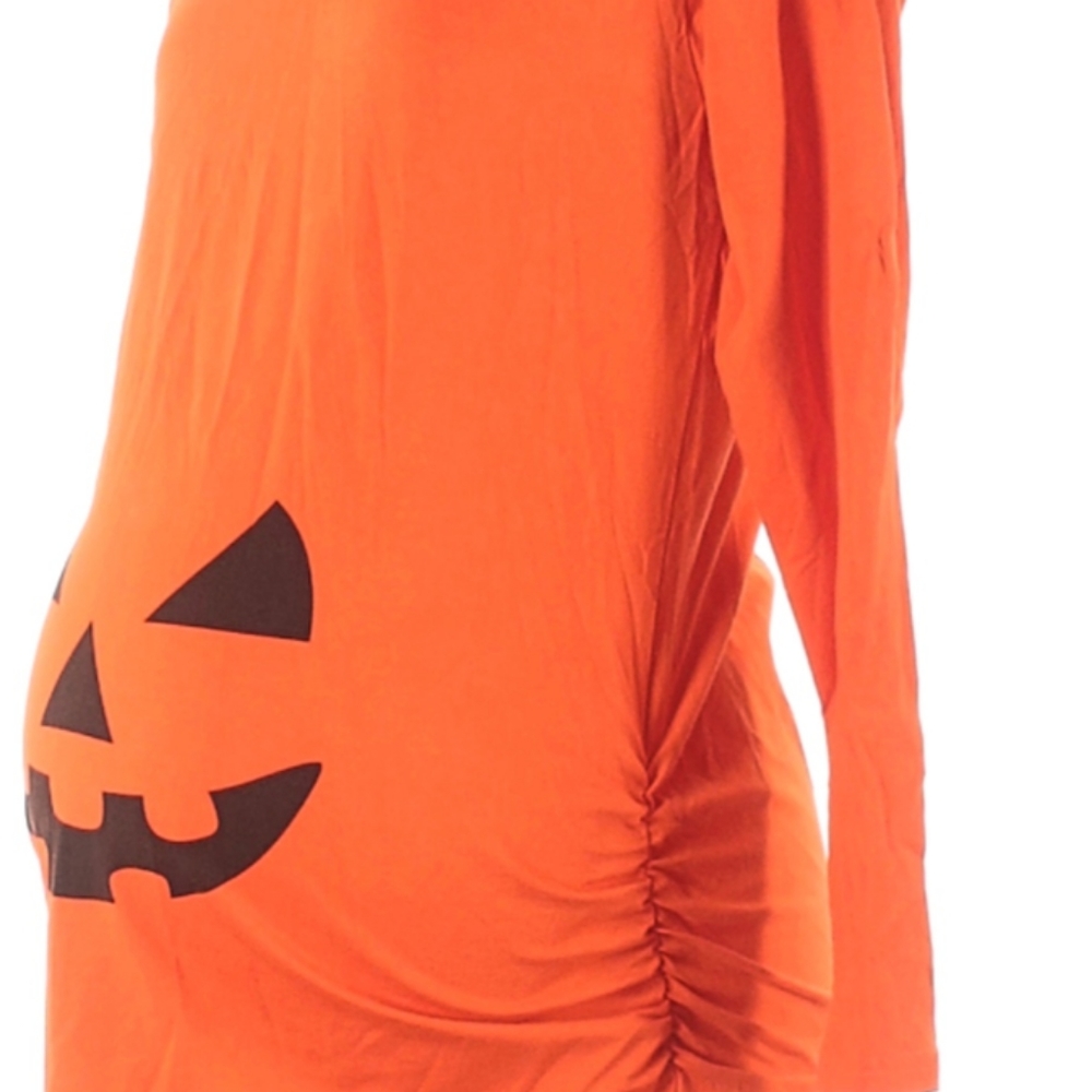 Maternity Pumpkin Shirt